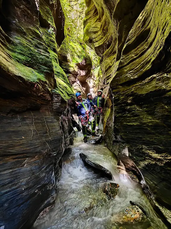 Canyoning Adventure Through Glenorchy Paradise