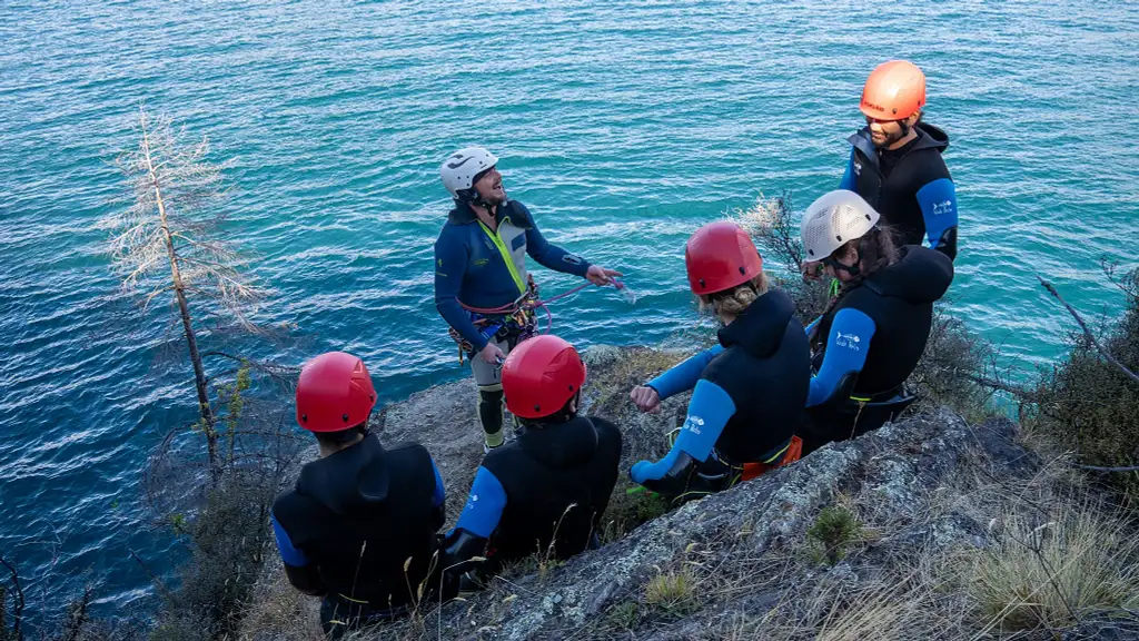 Queenstown Cliff Jump Abseil Swim Adventure