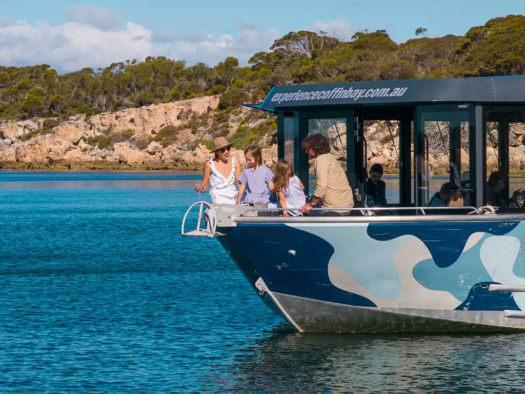 Coffin Bay Oyster Farm Cruise with Shucking Experience