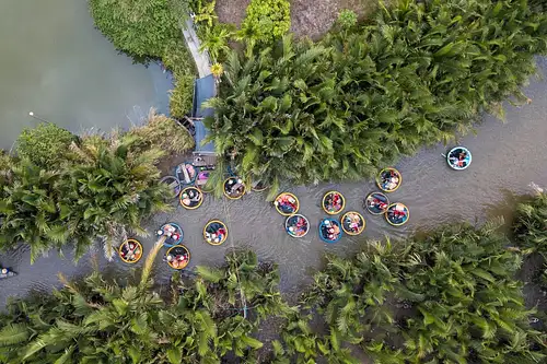 Cam Thanh Eco Water Coconut Village Tour from Hoi An and Da Nang