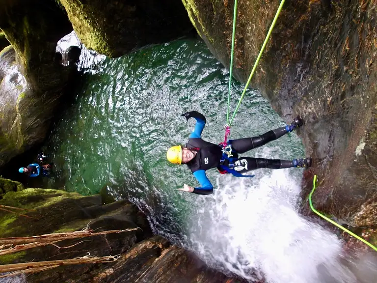 Mt Aspiring National Park Canyoning